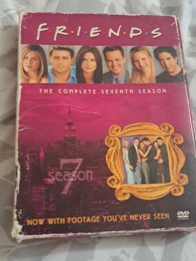 FRIENDS DVD Season 7 Pink Cover with Cast Photos